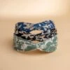 Mallorie's Abstract Headband - Wide Fabric-Covered Comfort Hair Accessory -Laurel Mercantile Store LMCO Mallories Abstract Headband Summer Green Blue Black White 0101