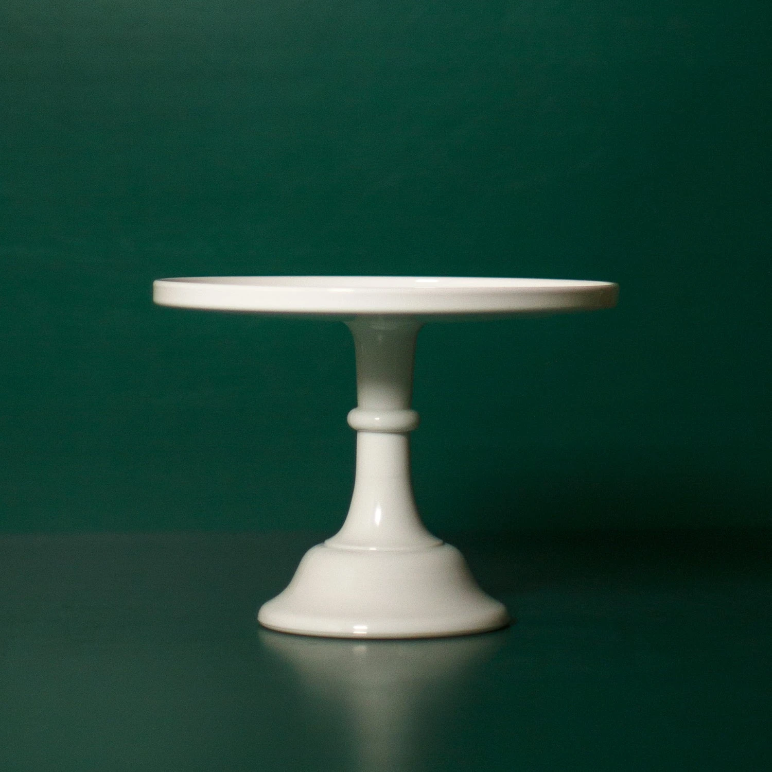 Milk Glass Cake Stand 5 Milk Glass Cake Stand - Image 3