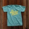 Laurel Bike Youth T-Shirt in Seafoam - Comfort Colors -Laurel Mercantile Store Laurel Bike Youth Tshirt 00001