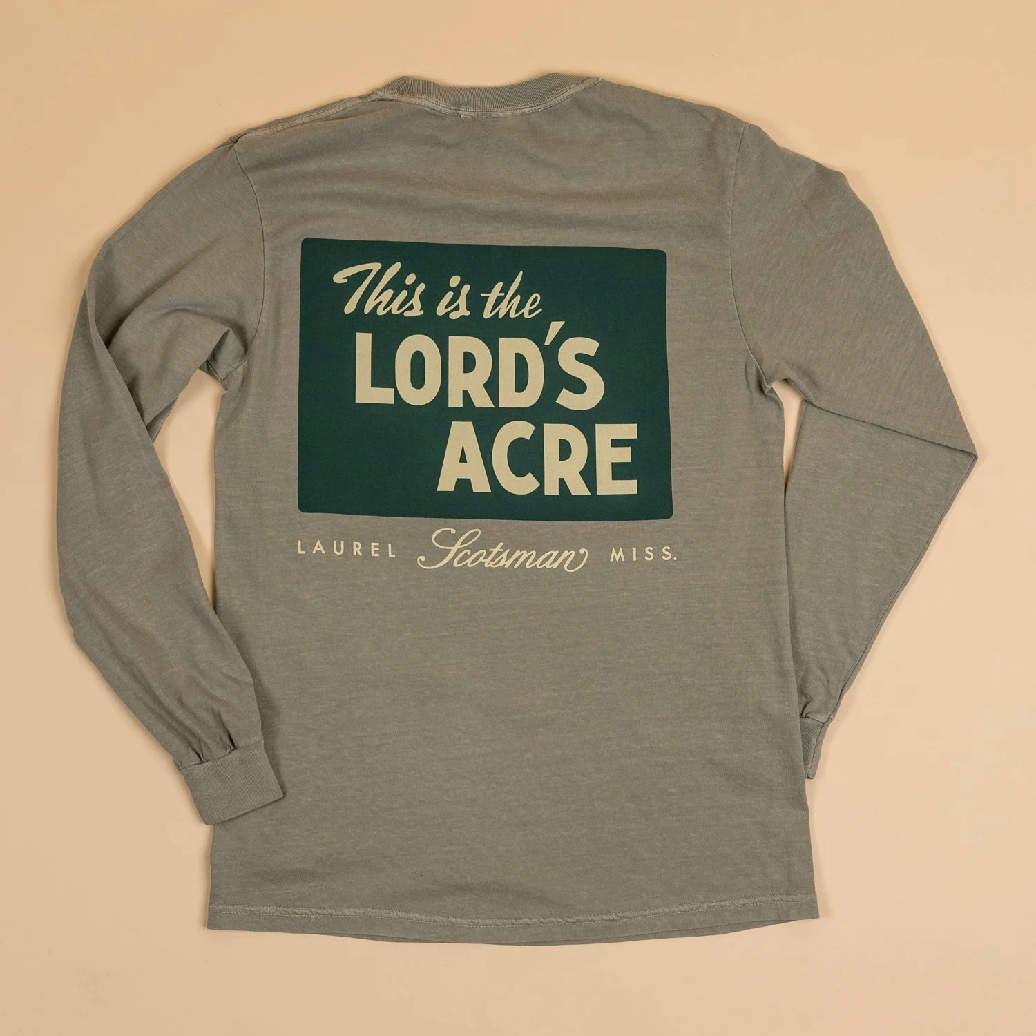 Lord's Acre Long Sleeve T-Shirt - Laurel, MS Edition 4 Lord's Acre Long Sleeve T-Shirt - Laurel, MS Edition - Image 2