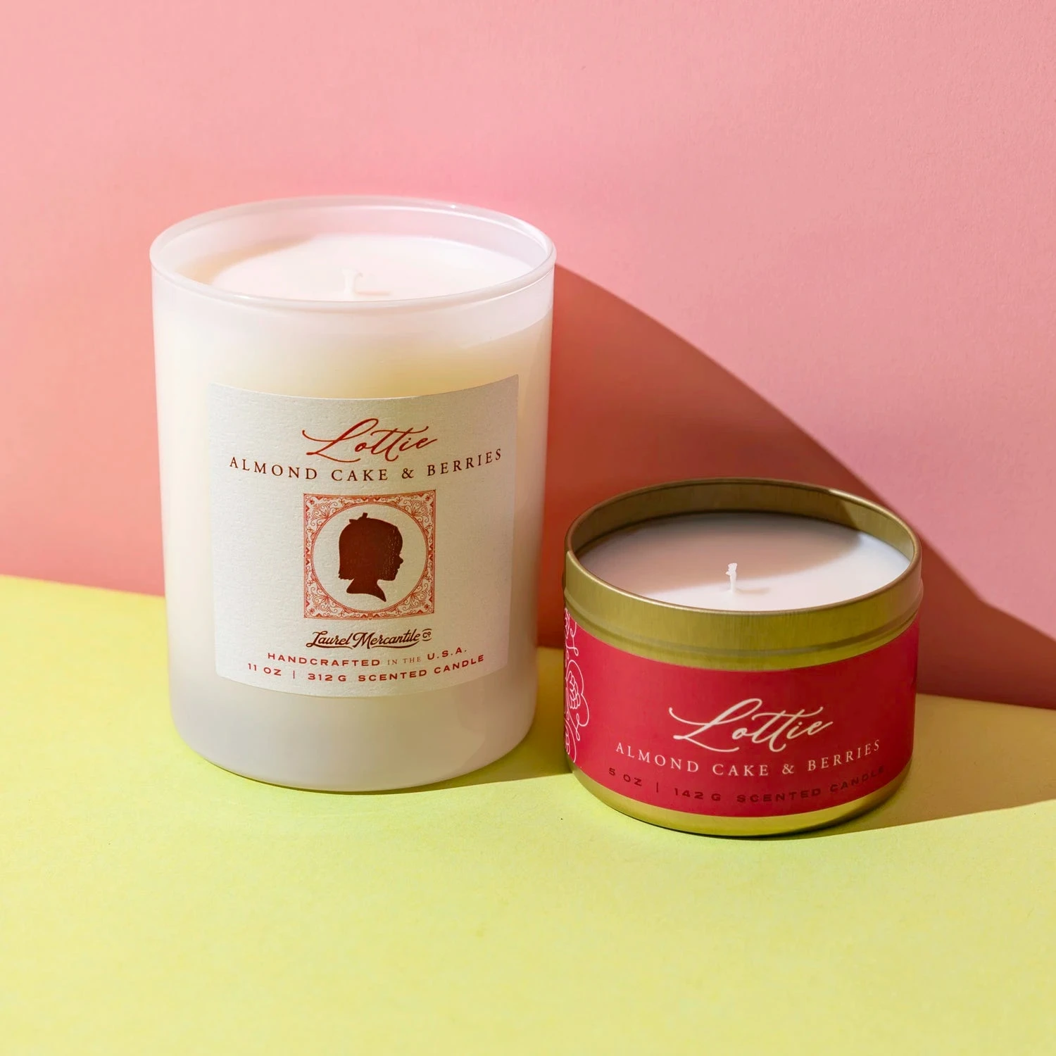 Lottie Scented Candle: Almond Cake & Fresh Berries 4 Lottie Scented Candle: Almond Cake & Fresh Berries - Image 2