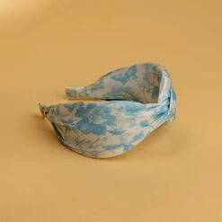 Lucy's Butterfly Floral Headband: Elegant Nonslip Accessory -Laurel Mercantile Store Lucys Butterfly Floral Headband Blue 00002