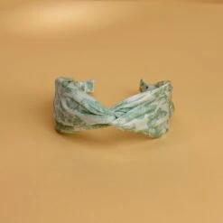 Lucy's Butterfly Floral Headband: Elegant Nonslip Accessory -Laurel Mercantile Store Lucys Butterfly Floral Headband Green 00001