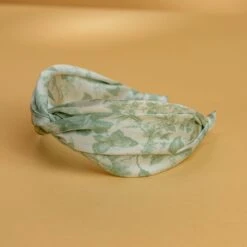 Lucy's Butterfly Floral Headband: Elegant Nonslip Accessory -Laurel Mercantile Store Lucys Butterfly Floral Headband Green 00003