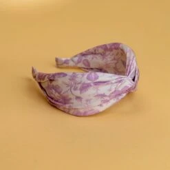 Lucy's Butterfly Floral Headband: Elegant Nonslip Accessory -Laurel Mercantile Store Lucys Butterfly Floral Headband Violet 00002