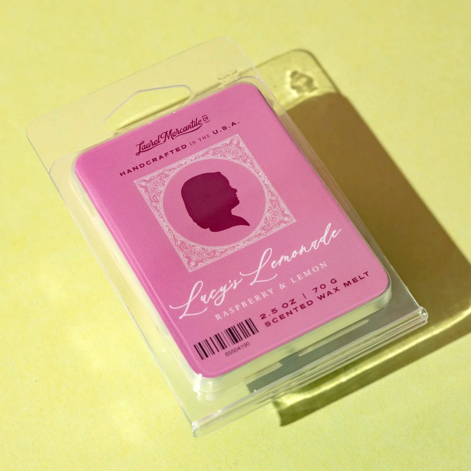 Lucy's Lemonade Scented Wax Melt: Raspberry & Fresh Lemon 3 Lucy's Lemonade Scented Wax Melt: Raspberry & Fresh Lemon