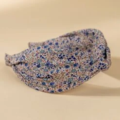 Lucy's Vintage Floral Headband: Elegant, Pinch-Free Hair Accessory 15 Lucy's Vintage Floral Headband: Elegant, Pinch-Free Hair Accessory -Laurel Mercantile Store Lucys Vintage Floral Headband Blue 00002