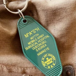 M*A*S*H Vintage Motel Key Fob - 4077th Tribute