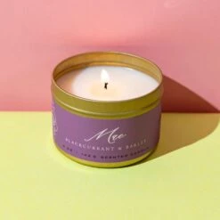 Mae 5 oz. Scented Candle - Blackcurrant + Barley