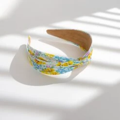 Mallorie's Pastel Floral Wide Headband - Comfortable Non-Slip Fit 13 Mallorie's Pastel Floral Wide Headband - Comfortable Non-Slip Fit -Laurel Mercantile Store Mallories Pastel Floral Headband Blue 00002