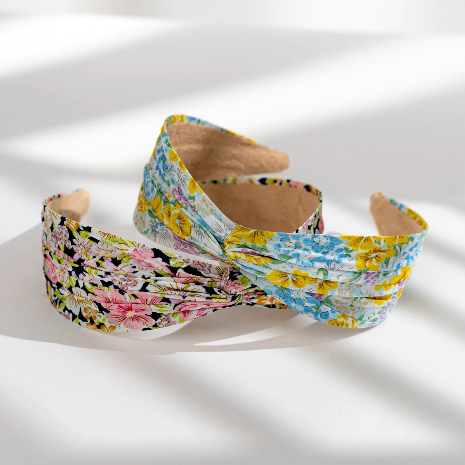 Mallorie's Pastel Floral Wide Headband - Comfortable Non-Slip Fit 4 Mallorie's Pastel Floral Wide Headband - Comfortable Non-Slip Fit - Image 2