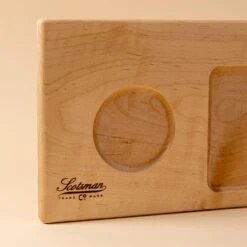 Maple Wood Bath Caddy - Luxury Handcrafted Bathtub Tray Organizer -Laurel Mercantile Store Maple Bath Caddy 00027