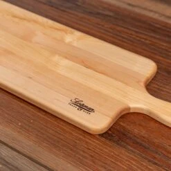 Handcrafted Maple Bread Board - Premium American Hardwood Serving Tray 29 Handcrafted Maple Bread Board - Premium American Hardwood Serving Tray -Laurel Mercantile Store Maple Bread Board Large 00004