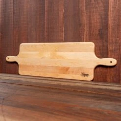 Handcrafted Maple Bread Board - Premium American Hardwood Serving Tray 25 Handcrafted Maple Bread Board - Premium American Hardwood Serving Tray -Laurel Mercantile Store Maple Bread Board Medium 00005