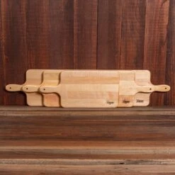 Handcrafted Maple Bread Board - Premium American Hardwood Serving Tray