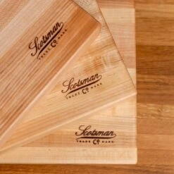 Maple Butcher Block -Laurel Mercantile Store Maple Eased Edge Butcher Block 00003