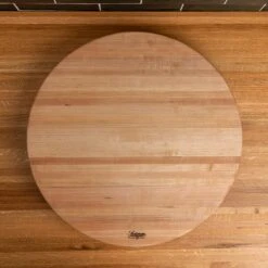 Scotsman Co. Maple Lazy Susan -Laurel Mercantile Store Maple Lazy Susan Large