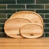 Scotsman American Hardwood Maple Oval Carving Board 1 Scotsman American Hardwood Maple Oval Carving Board -Laurel Mercantile Store Maple Oval Carving Board 00025