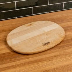 Scotsman Maple Oval Serving Board -Laurel Mercantile Store Maple Oval Serving Board 00005