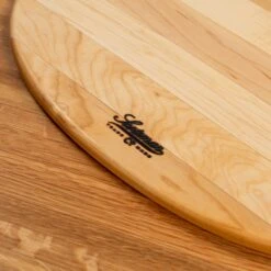 Scotsman Maple Oval Serving Board -Laurel Mercantile Store Maple Oval Serving Board 00040
