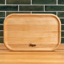 Scotsman Maple Rectangle Carving Board -Laurel Mercantile Store Maple Rectangle Carving Board 00014