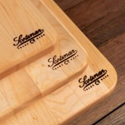 Maple Wood Charcuterie Board - American Hardwood Serving Tray 14 Maple Wood Charcuterie Board - American Hardwood Serving Tray -Laurel Mercantile Store Maple Rectangle Cheese Boards 00002