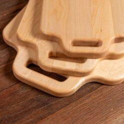 Maple Wood Charcuterie Board - American Hardwood Serving Tray 15 Maple Wood Charcuterie Board - American Hardwood Serving Tray -Laurel Mercantile Store Maple Rectangle Cheese Boards 00005