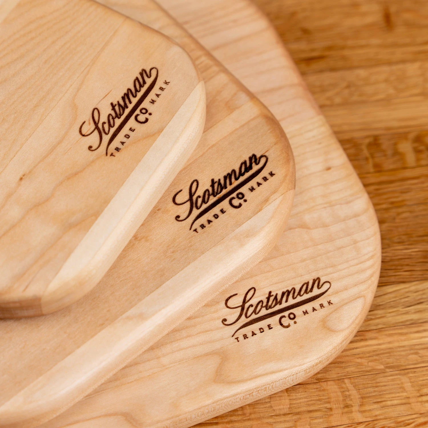 Scotsman Co. Maple Square Cheese Board - Handcrafted American Hardwood 5 Scotsman Co. Maple Square Cheese Board - Handcrafted American Hardwood - Image 3