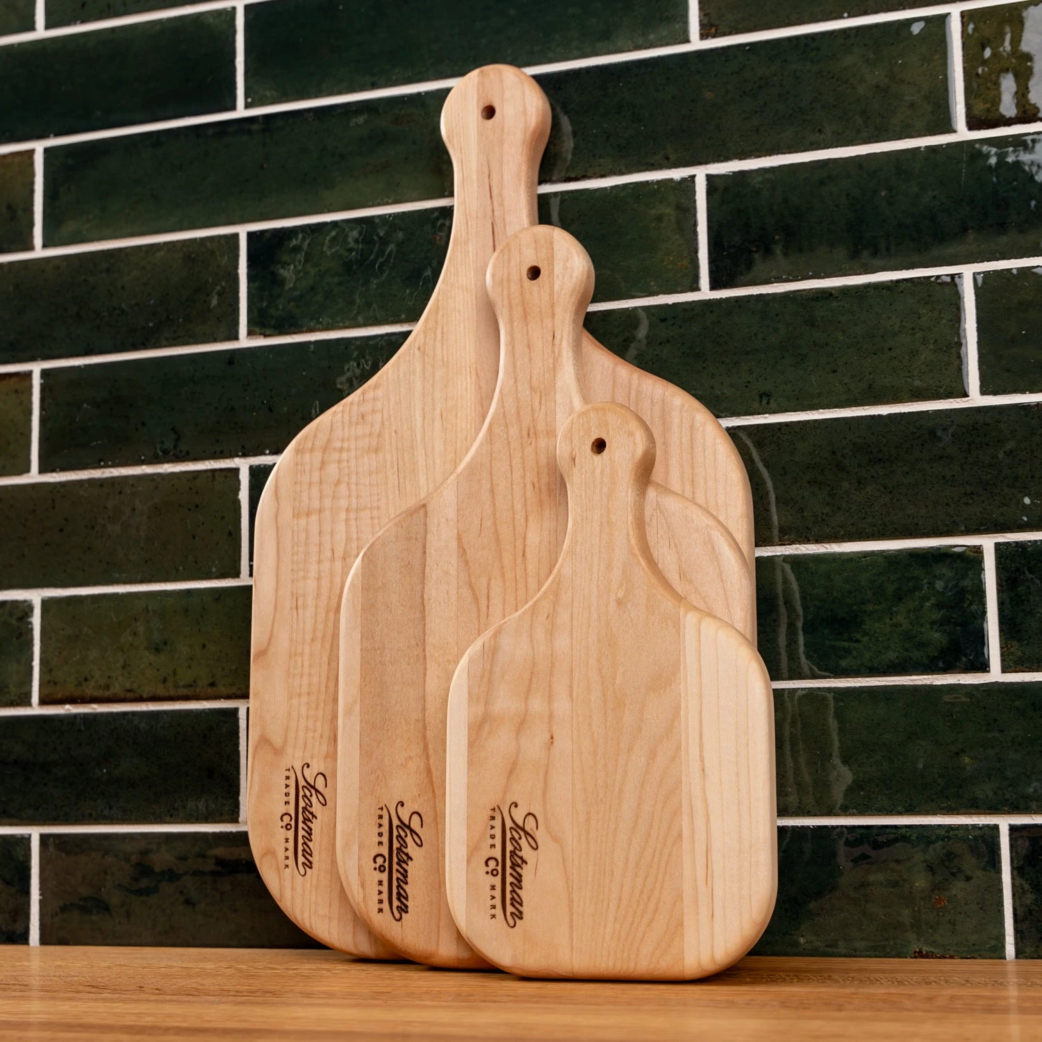 Scotsman Co. Maple Square Cheese Board - Handcrafted American Hardwood 4 Scotsman Co. Maple Square Cheese Board - Handcrafted American Hardwood - Image 2