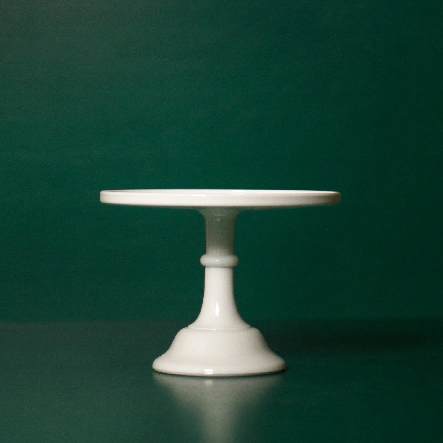 Milk Glass Cake Stand 6 Milk Glass Cake Stand - Image 4