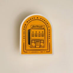 Vintage Mercantile Storefront Die Cut Decal