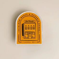 Rustic Mercantile Storefront Decorative Magnet - Made in USA