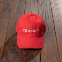 Miss Hospitality Low Profile Embroidered Cotton Baseball Cap 11 Miss Hospitality Low Profile Embroidered Cotton Baseball Cap -Laurel Mercantile Store Miss Hospitality Cap 00001