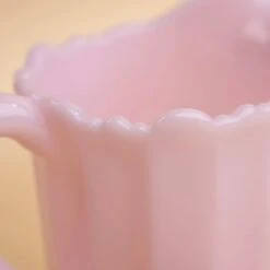 Crown Tuscan Panel Glass Pitcher -Laurel Mercantile Store Mosser Crown Tuscan Panel Pitcher00008