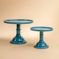 Georgia Blue Cake Stand