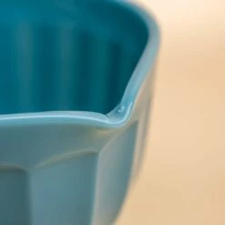 Georgia Blue Panel Batter Bowl -Laurel Mercantile Store Mosser Glassware Georgia Blue Collection 00066