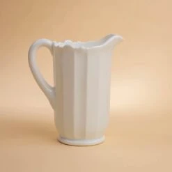 Laurel Mercantile Store 18 Laurel Mercantile Store -Laurel Mercantile Store Mosser Milk Glass Panel Pitcher 00001