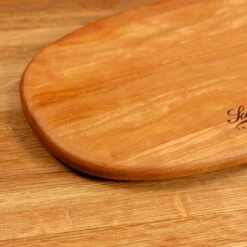 Scotsman Cherry Oval Serving Board - Handcrafted American Hardwood 25 Scotsman Cherry Oval Serving Board - Handcrafted American Hardwood -Laurel Mercantile Store NewWoodProducts Cherry June13 2024 005