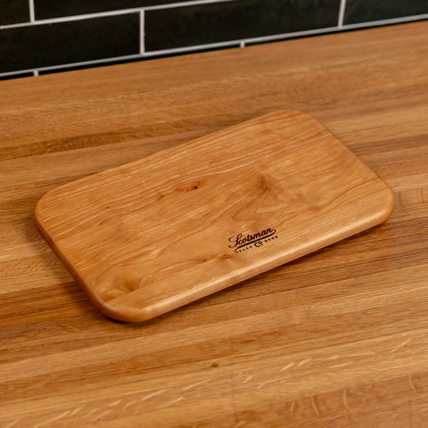 Scotsman Cherry Wood Rectangle Serving Board 6 Scotsman Cherry Wood Rectangle Serving Board - Image 4