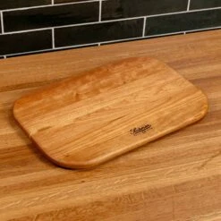 Scotsman Cherry Wood Rectangle Serving Board 24 Scotsman Cherry Wood Rectangle Serving Board -Laurel Mercantile Store NewWoodProducts Cherry June13 2024 089