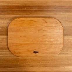Scotsman Cherry Wood Rectangle Serving Board 26 Scotsman Cherry Wood Rectangle Serving Board -Laurel Mercantile Store NewWoodProducts Cherry June13 2024 095