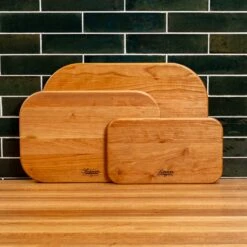 Scotsman Cherry Wood Rectangle Serving Board