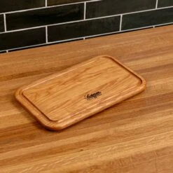 Scotsman Cherry Rectangle Serving Board with Juice Groove -Laurel Mercantile Store NewWoodProducts Cherry June13 2024 107