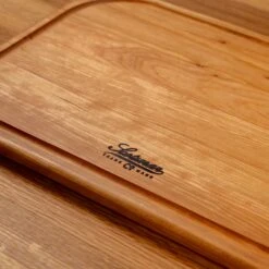 Scotsman Cherry Rectangle Serving Board with Juice Groove -Laurel Mercantile Store NewWoodProducts Cherry June13 2024 116