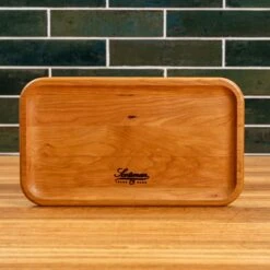 Cherry Rectangle Carving Board -Laurel Mercantile Store NewWoodProducts Cherry June13 2024 138
