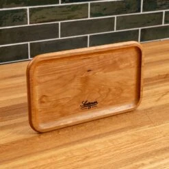 Cherry Rectangle Carving Board -Laurel Mercantile Store NewWoodProducts Cherry June13 2024 139