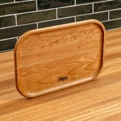 Cherry Rectangle Carving Board -Laurel Mercantile Store NewWoodProducts Cherry June13 2024 147