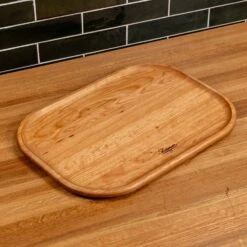 Cherry Rectangle Carving Board -Laurel Mercantile Store NewWoodProducts Cherry June13 2024 150