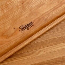Cherry Rectangle Carving Board -Laurel Mercantile Store NewWoodProducts Cherry June13 2024 152