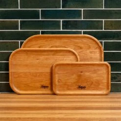 Cherry Rectangle Carving Board